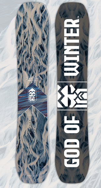 God of Winter™ Ice & Fire Camber Snowboard – God of Winter