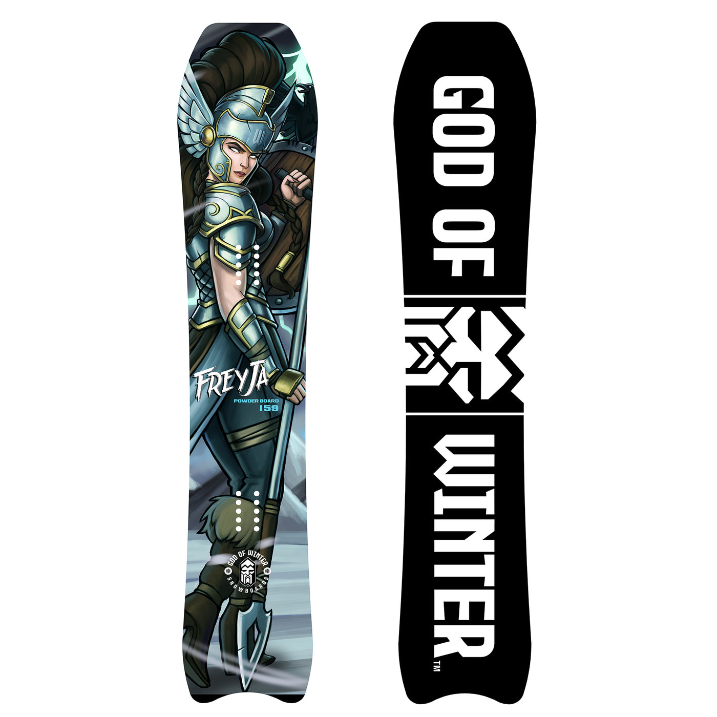 God of Winter™ Freyja Directional Powder Board - Pre-order – God
